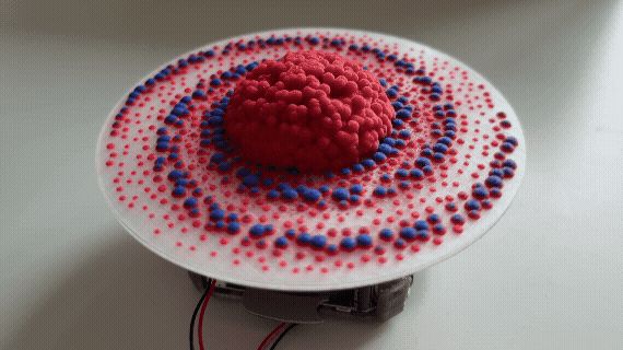 Levitating Spiral Galaxy