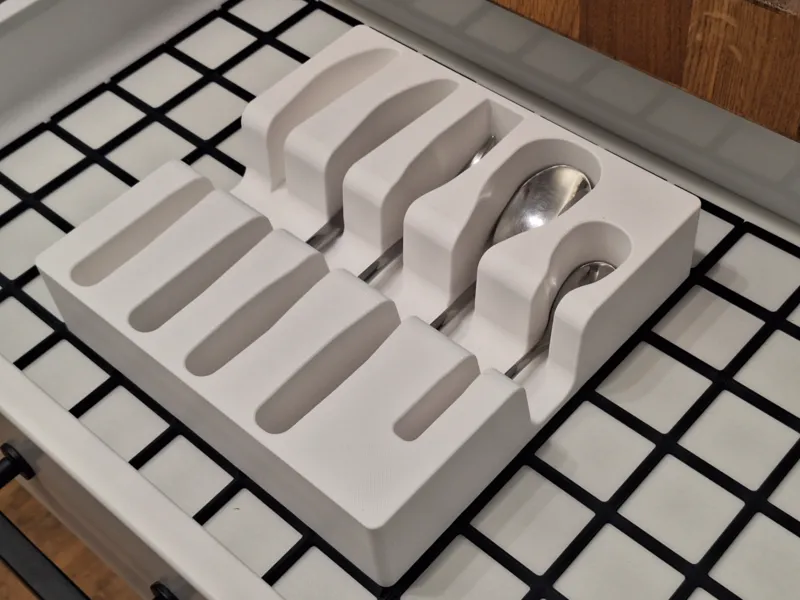 Gridfinity Utensil Tray (Hackman Savonia) 5x5