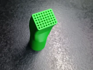 End of watering can , 25 mm diameter