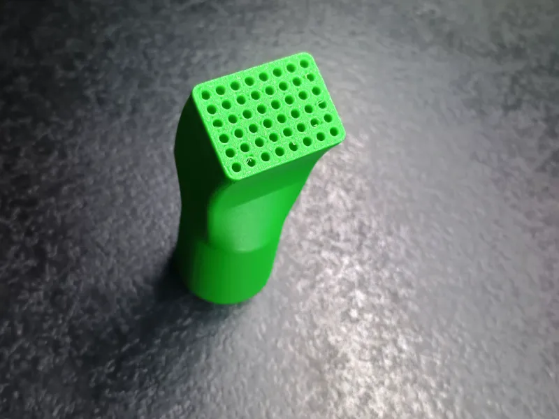 End of watering can , 25 mm diameter