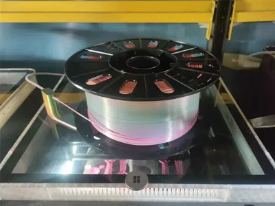 P1S compatible 3kg top-mounted horizontal filament spool holder rack