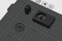 Body, cover, holder and rings 0.16mm