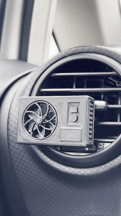Working Air Conditioner- for car vent (only 15g)