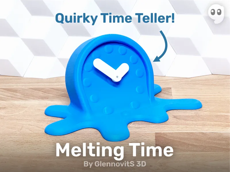 Melting Time (playful clock kit 011 model)