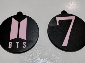 BTS Portachiavi Keychain