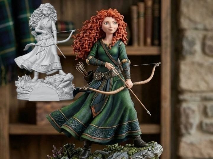 PRINCESA MERIDA, DE BRAVE