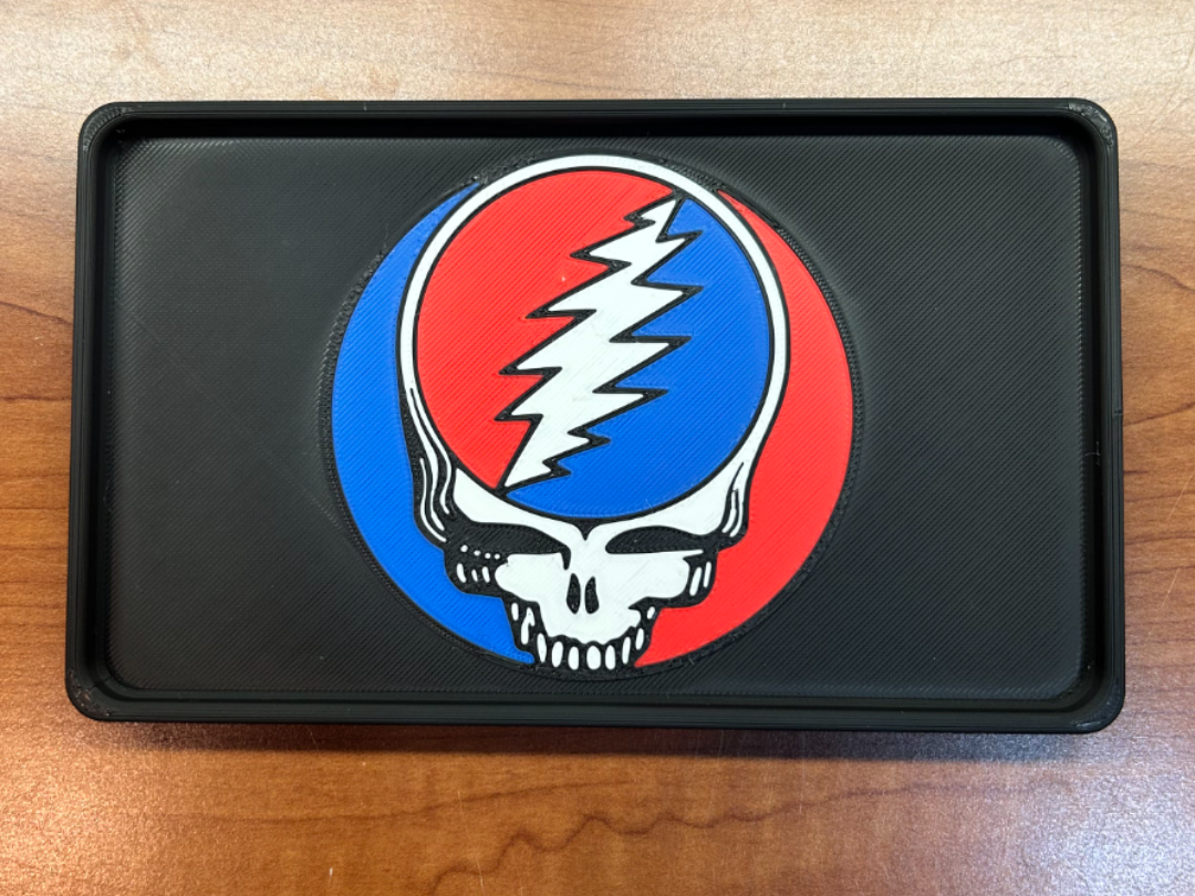 Grateful dead Steal your face rolling tray
