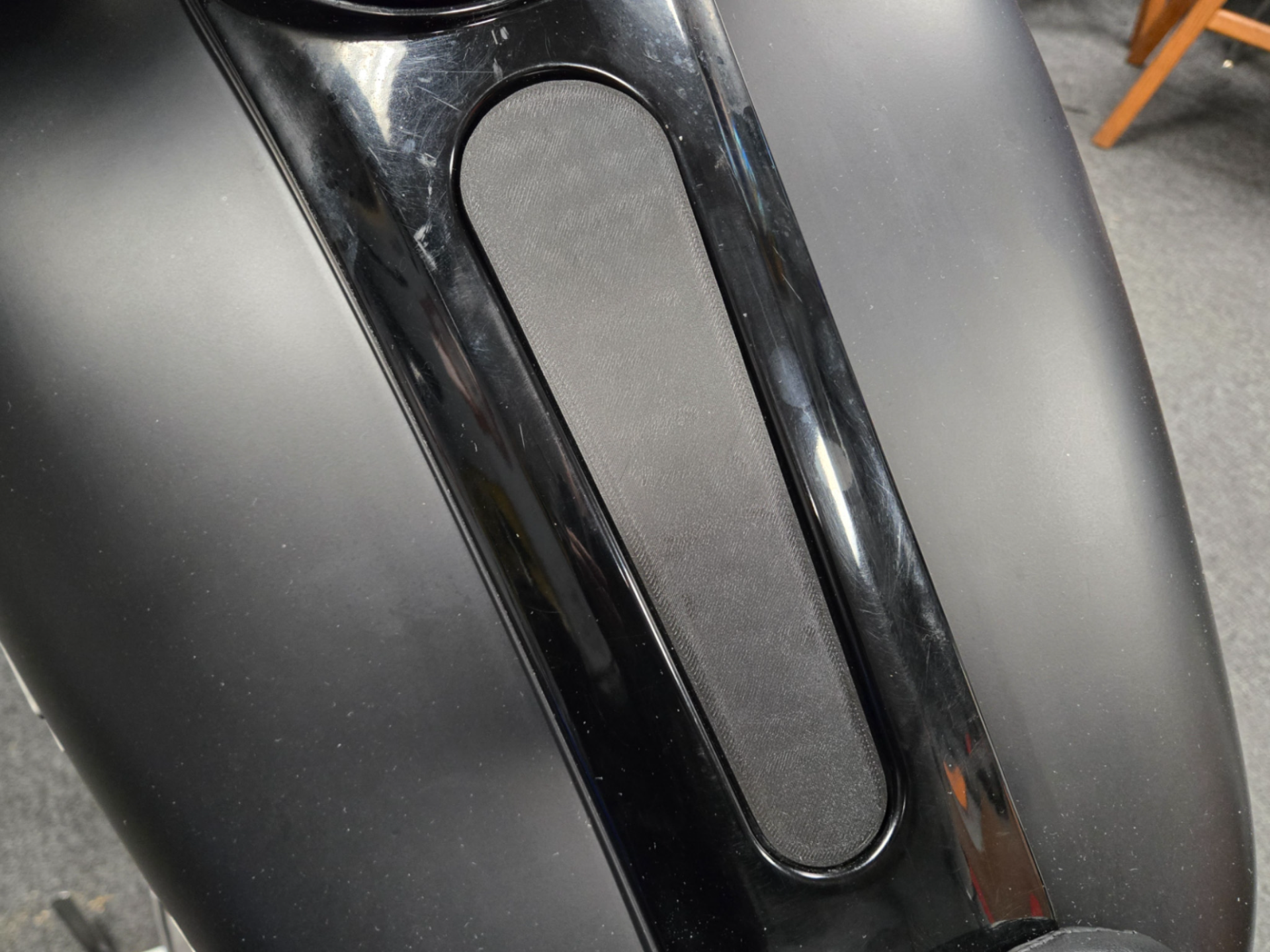 Street Glide Tank Console Insert ~ DIY BLANK
