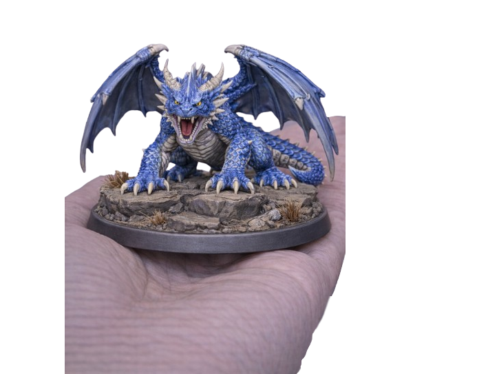 Blue Dragon Young - Monster Manual 2024