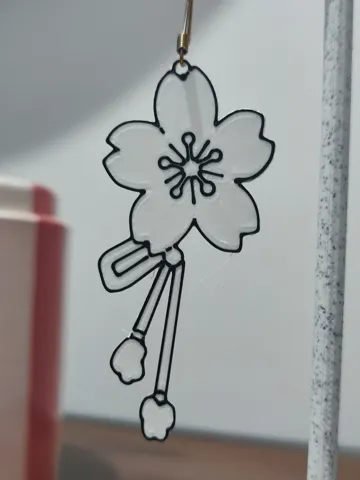 Pendientes: Aretes Brisa de Sakura — vista de referencia 5
