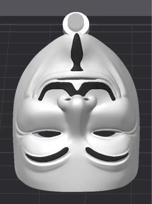 V for Vendetta Mask Keychain