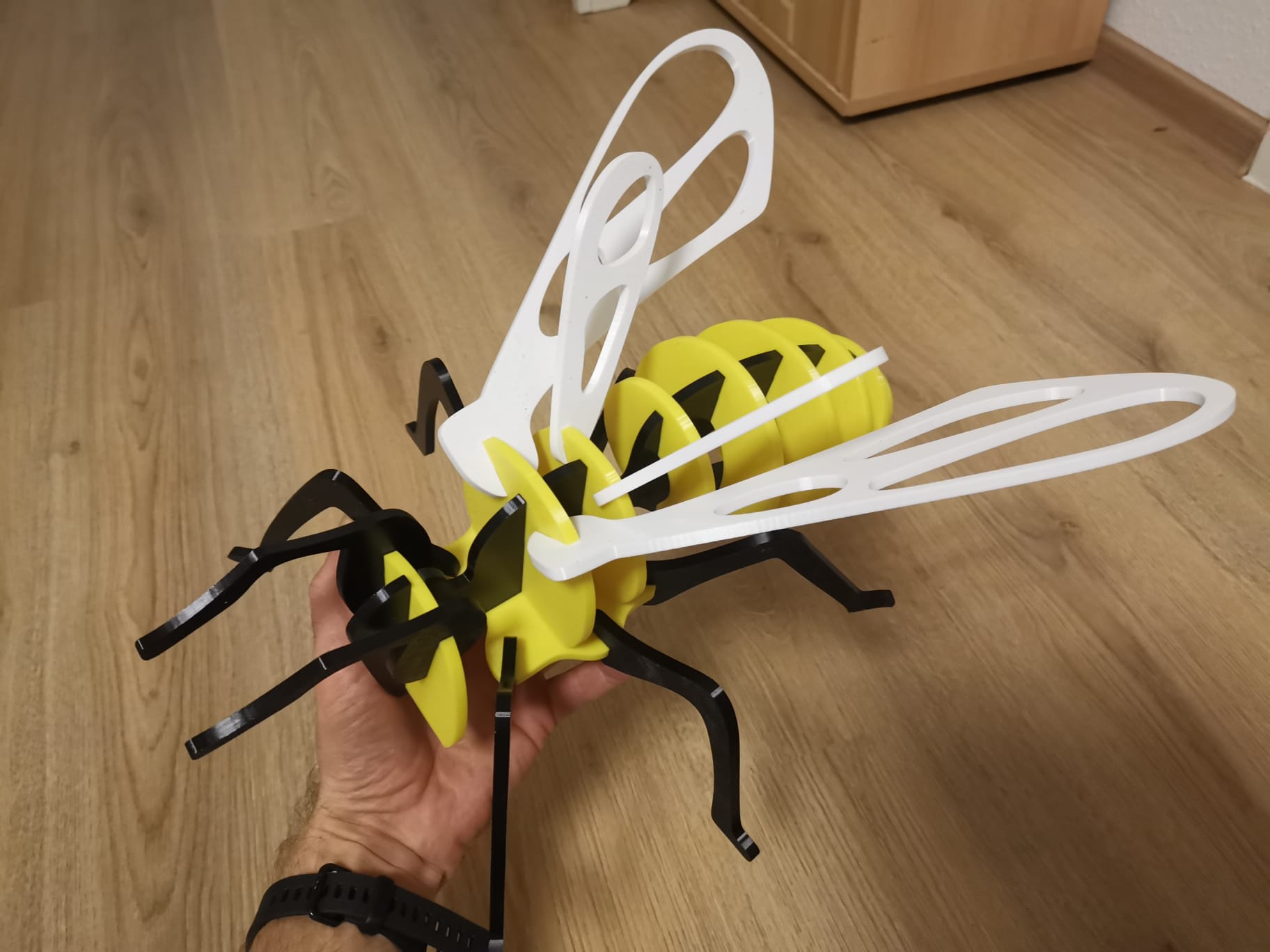 Miniatura 3 do modelo 3D Bee Puzzle kit