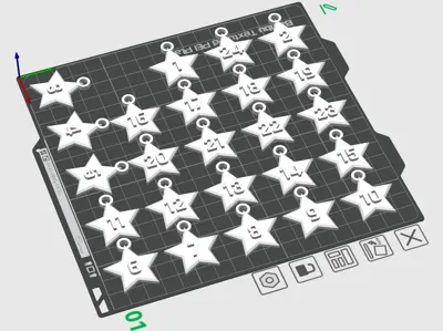 Advent Calendar Numbers