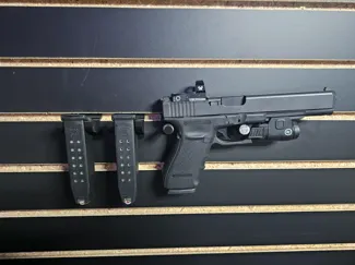 Glock model 40 10 mm slatwall hanger