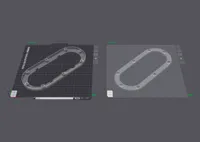 PETG | 212mm x 93mm - Front and Back Plates