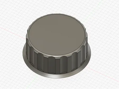 3D Printable Knob Available in Multiple Sizes