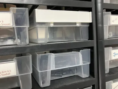 Small Parts Organizer Label Adapter Allit for Lidl Aldi