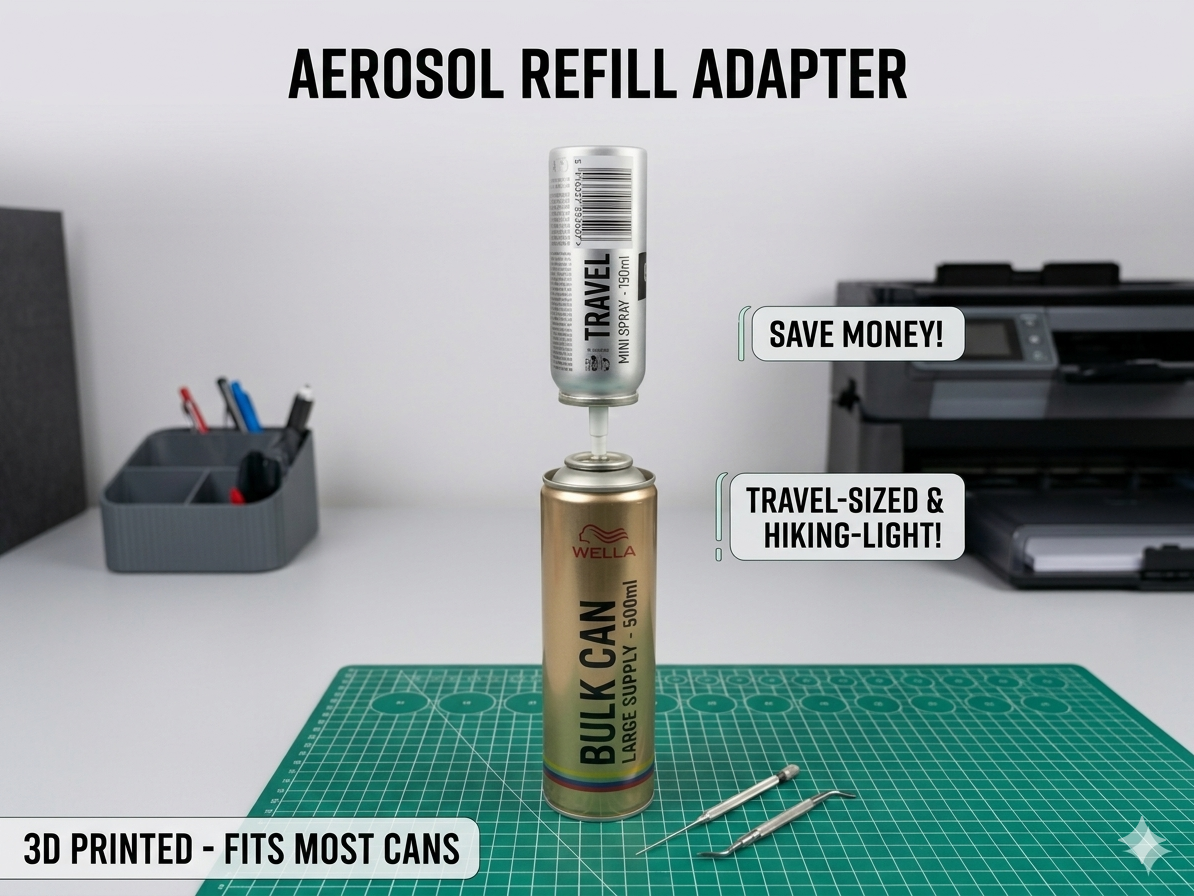 REFILL YOUR DEO spray at least half fulll