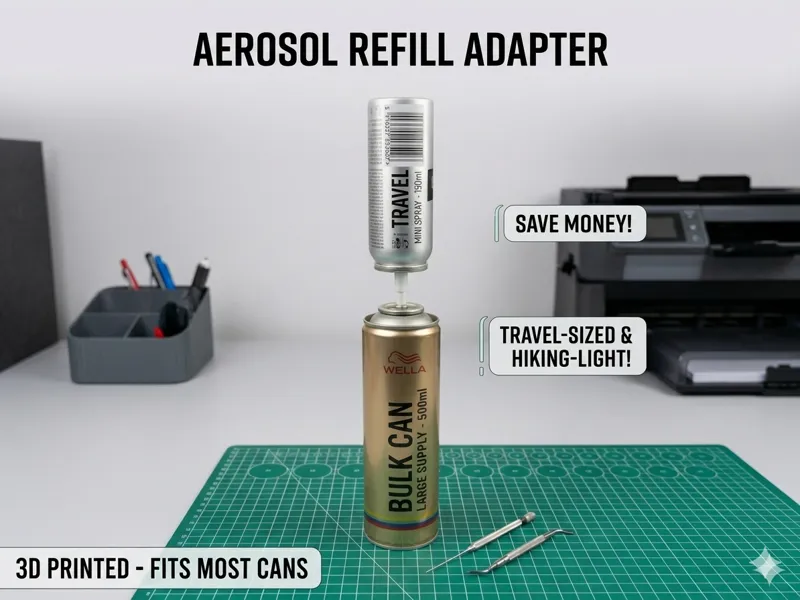 REFILL YOUR DEO spray at least half fulll
