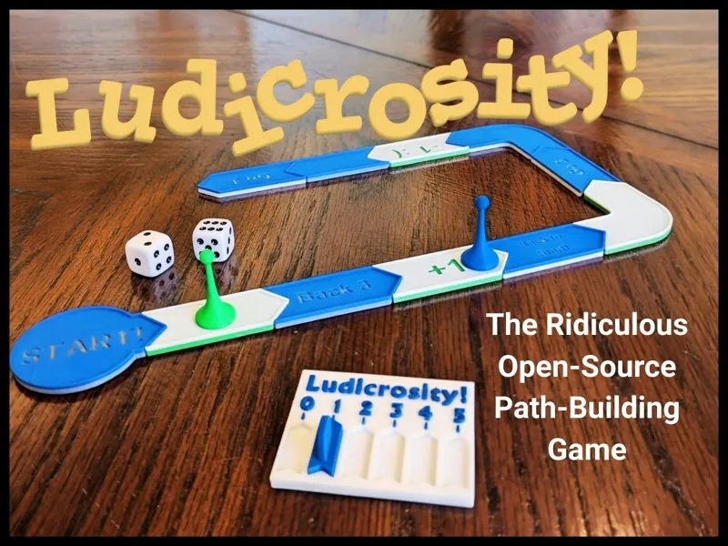 Ludicrosity: Open-Source Path-Building Game