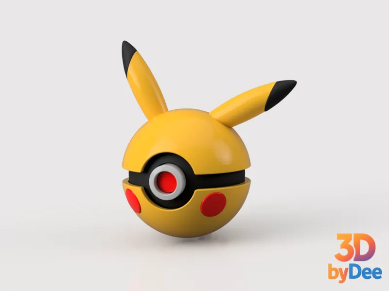 Pikachu Poke Ball