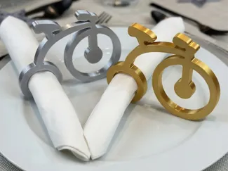 Bicycle Napkin Ring