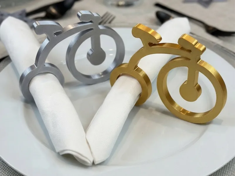Bicycle Napkin Ring
