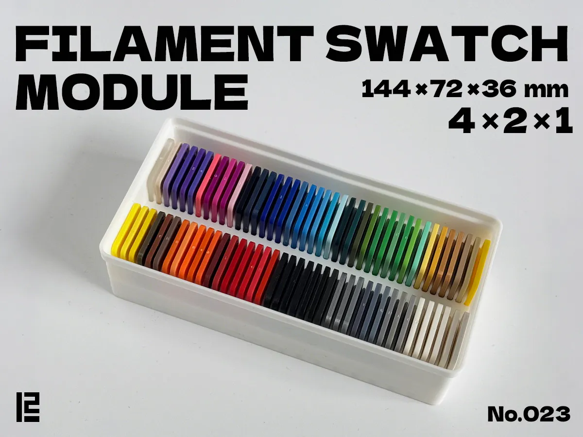 Module d'échantillons de filament par L_S_R MakerWorld : Téléchargez ...