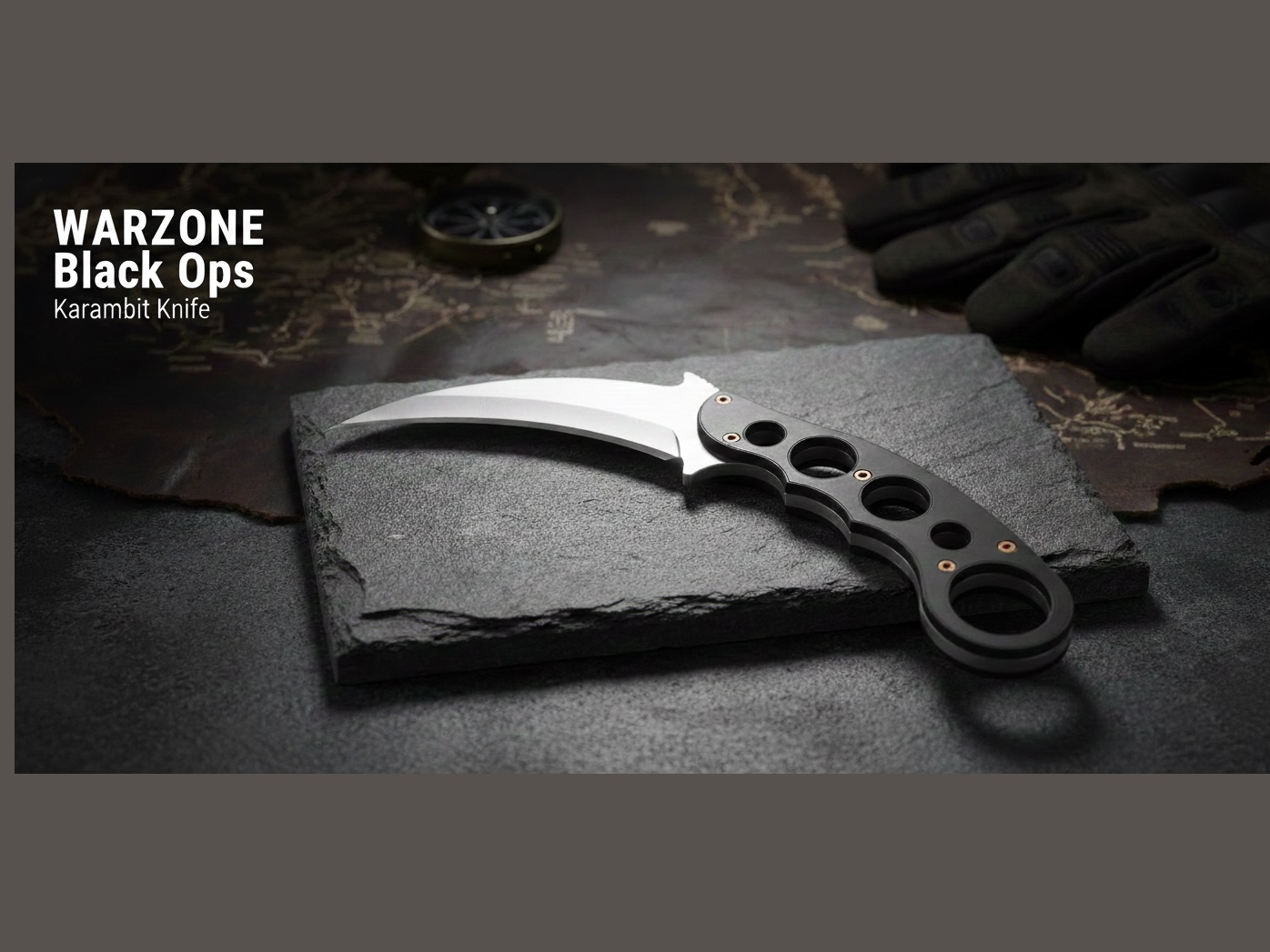 Karambit Knife WARZONE Black Ops 