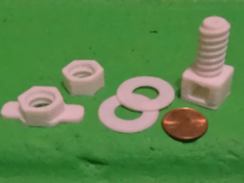 Eye Bolt with Nut or Wing Nut Washers
