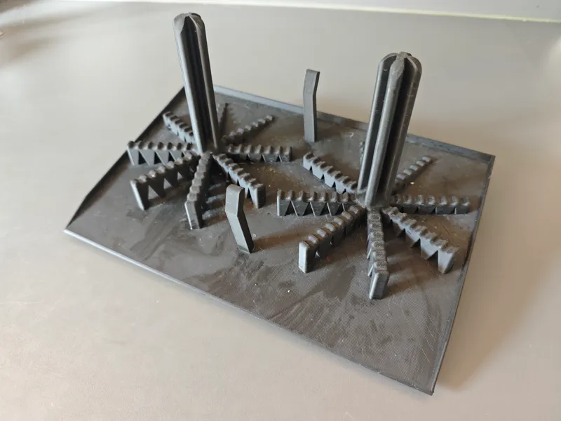 Bottle draining tray