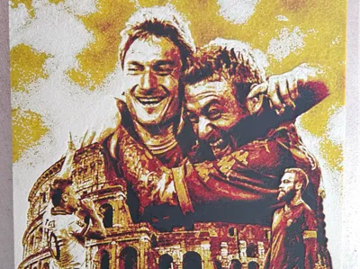 Totti e De Rossi AS Roma