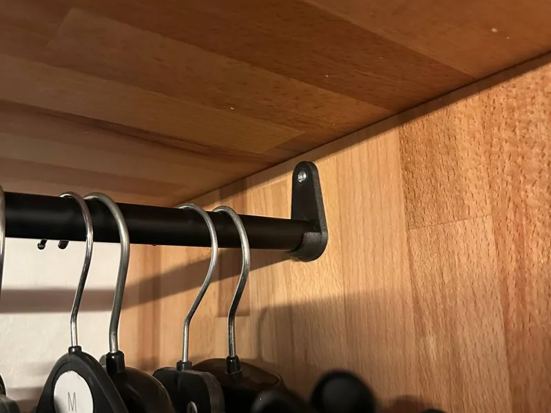 20mm Wardrobe Rail Brackets