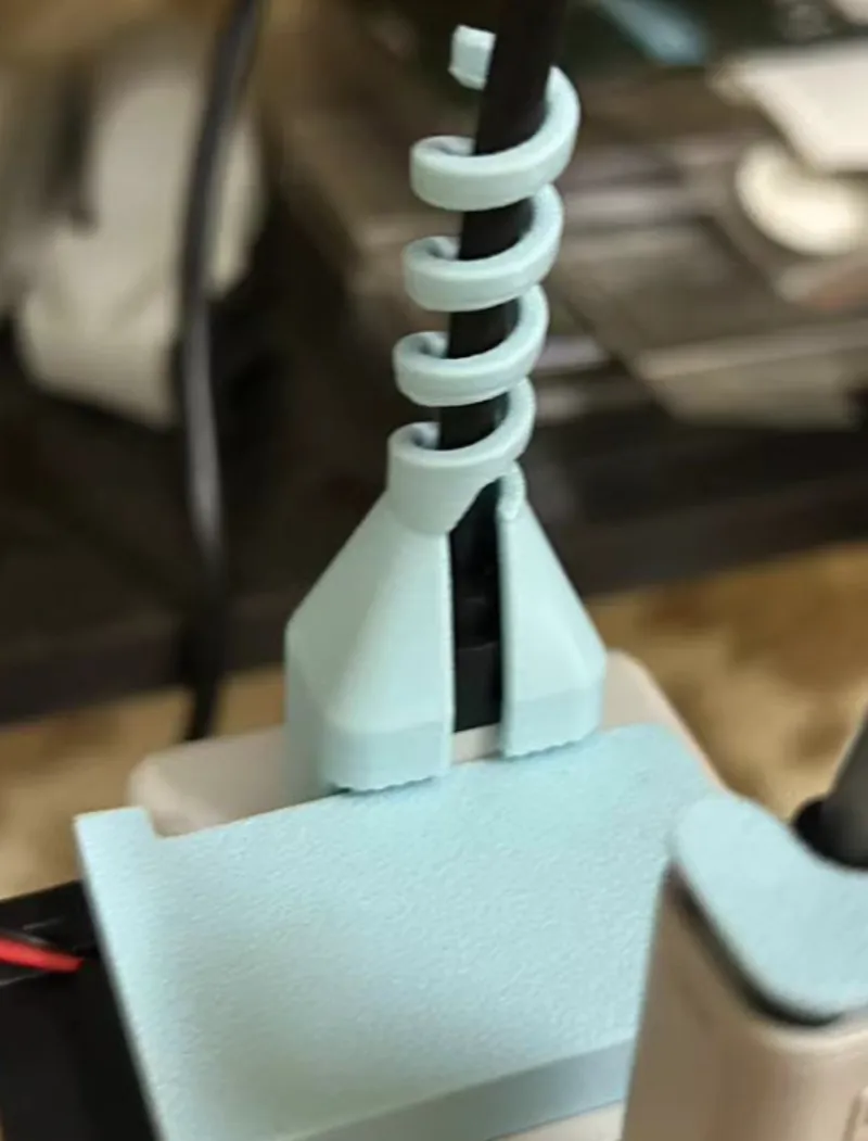 A1mini cable routing extruder side