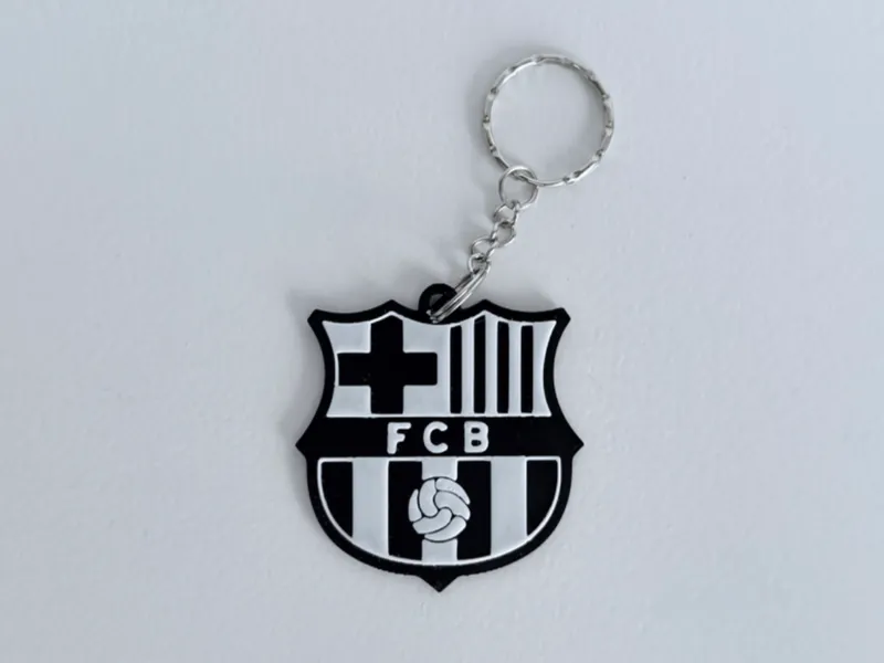 FC Barcelona Keychain – Football Club Logo