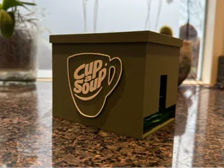 Cup-A-Soup Dispenser – Sachet Holder & Organizer