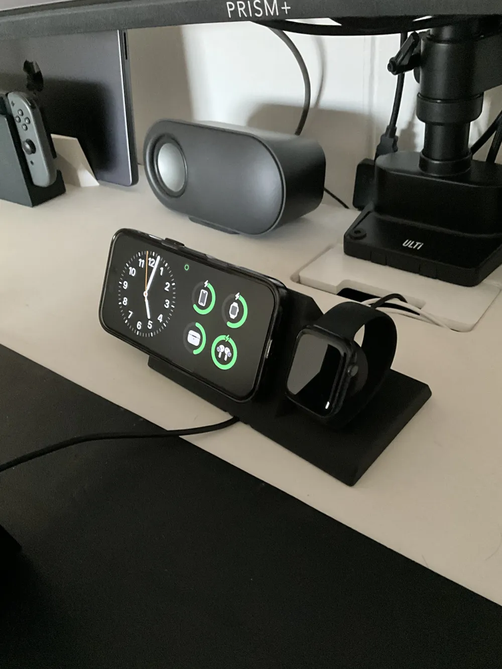 Magsafe Charger Holder for iPhone and Apple Watch - Free 3D Print Model ...