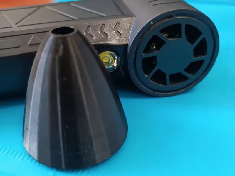 Nozzle for turbo jet blower