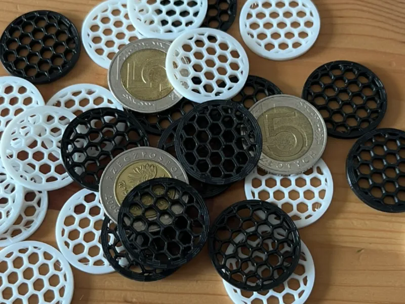 Coin 5pln zloty for shoping cart