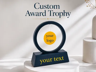 Custom Personalized Trophy – Elegant Award 