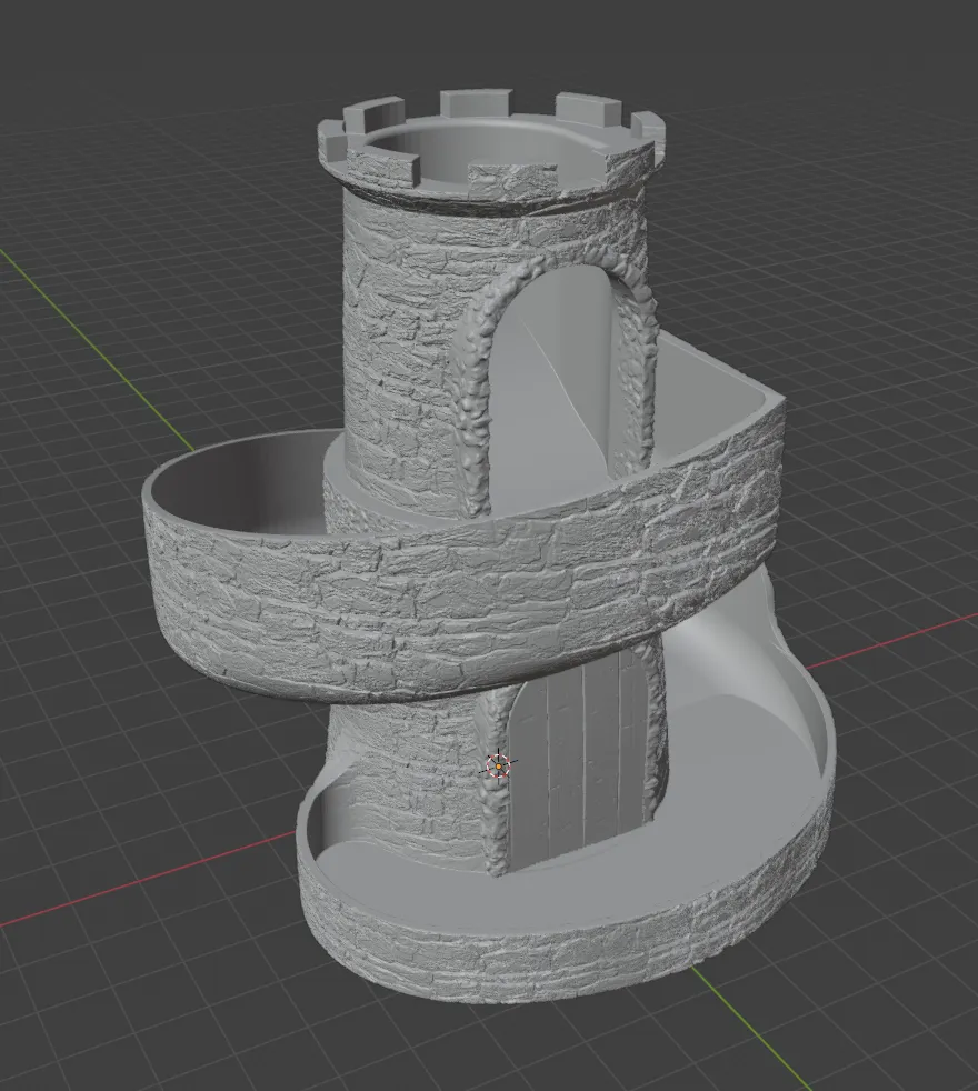 Dice tower with external descent - Free 3D Print Model - MakerWorld