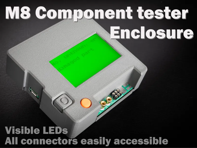 M8 Component tester cover