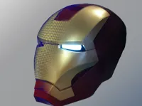 Casque Iron Man articulé — photo 2