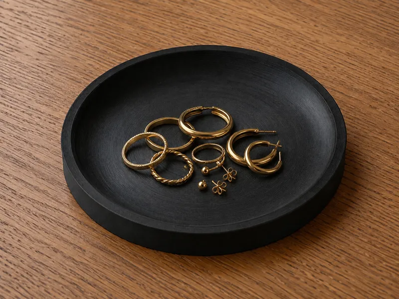 Jewelry dish round