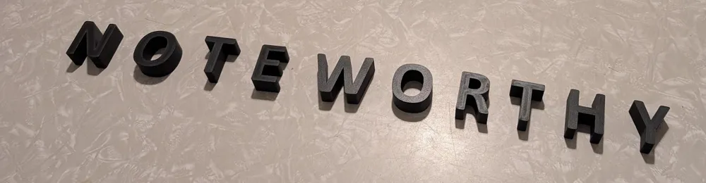 Sign Letters - 40mm Height - 20mm Depth - Calibri - Free 3D Print Model ...
