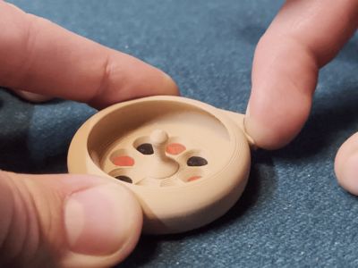 Mini roulette wheel fidget