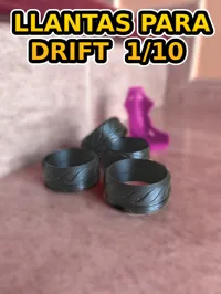 Jantes 1/10 pour voiture RC drift — photo 5