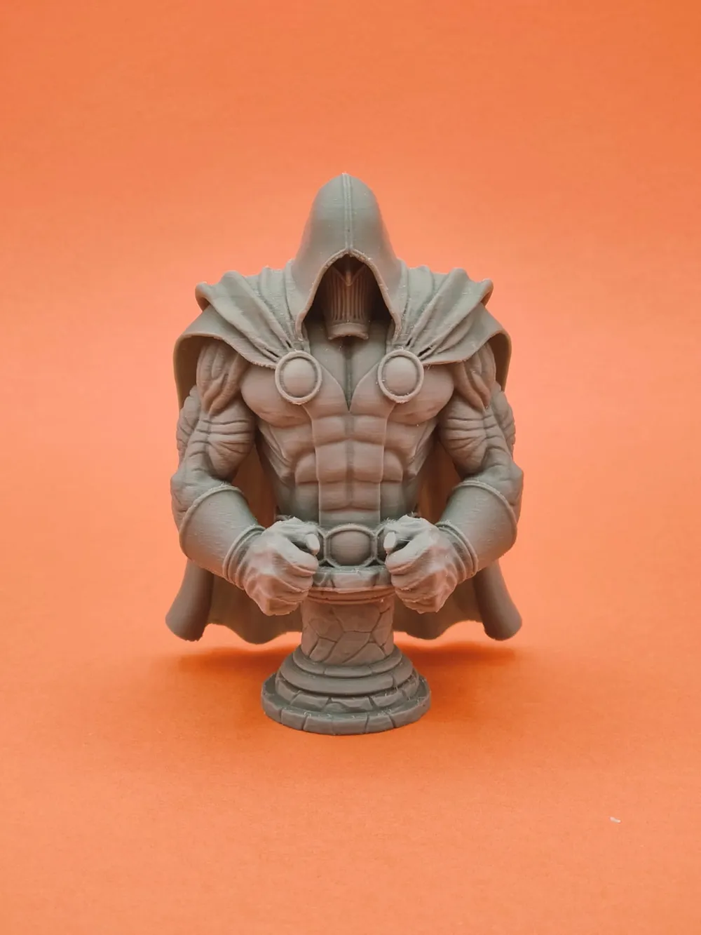 Doom on bust. - Free 3D Print Model - MakerWorld