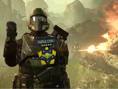 Helldivers 2 VALOR MEDAL