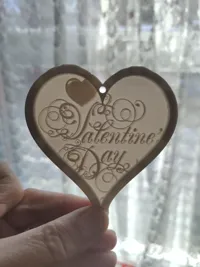 Carte lithophane Saint-Valentin — photo 1